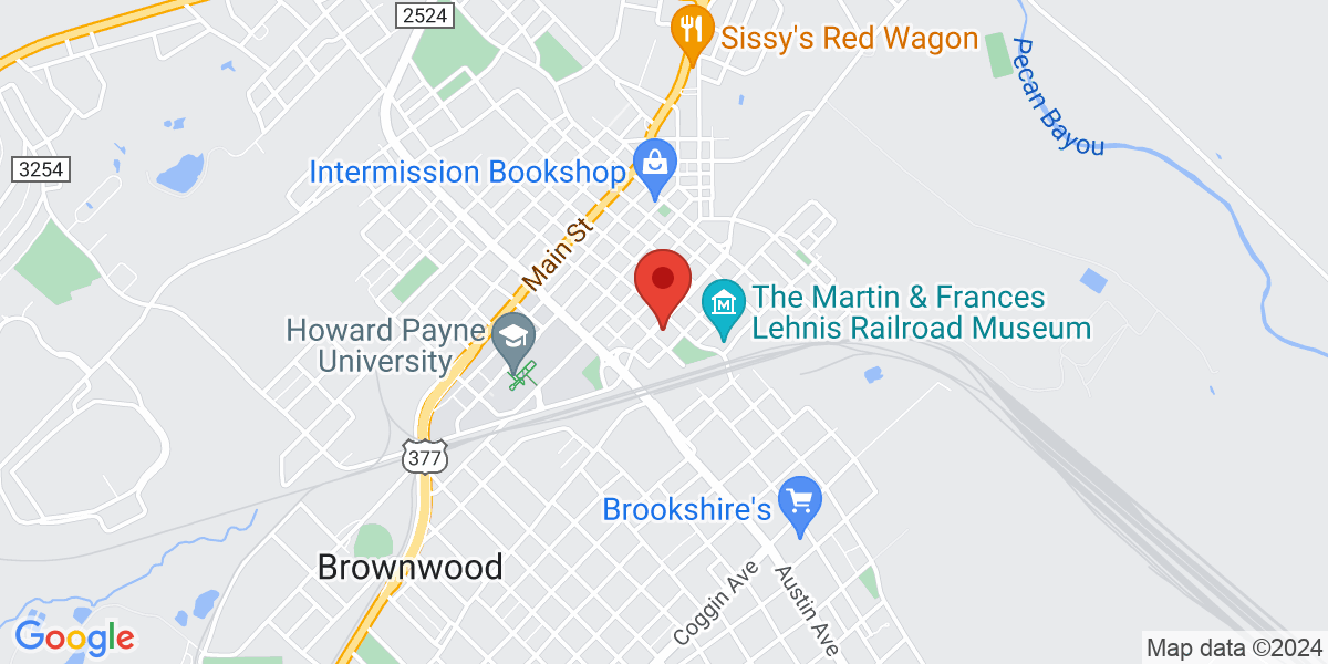 Map of Brownwood Community Library